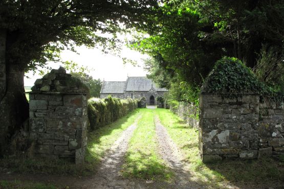 The church at Llanfair Nant Y Gof, Pembrokeshire