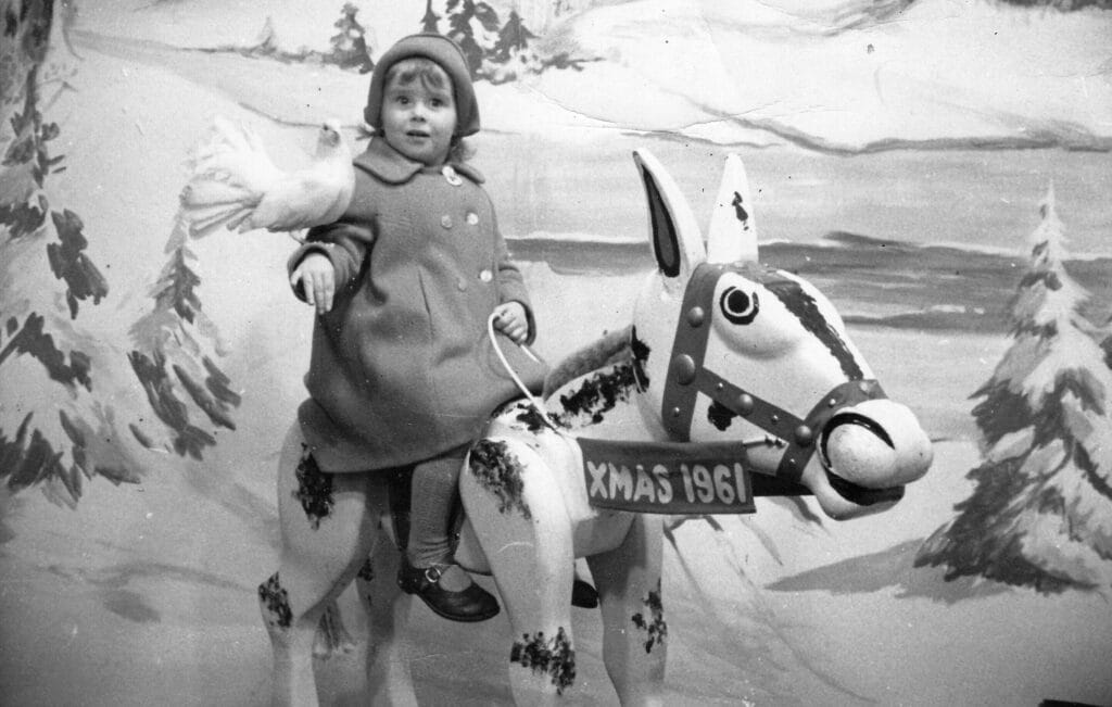 Me at Xmas 1961